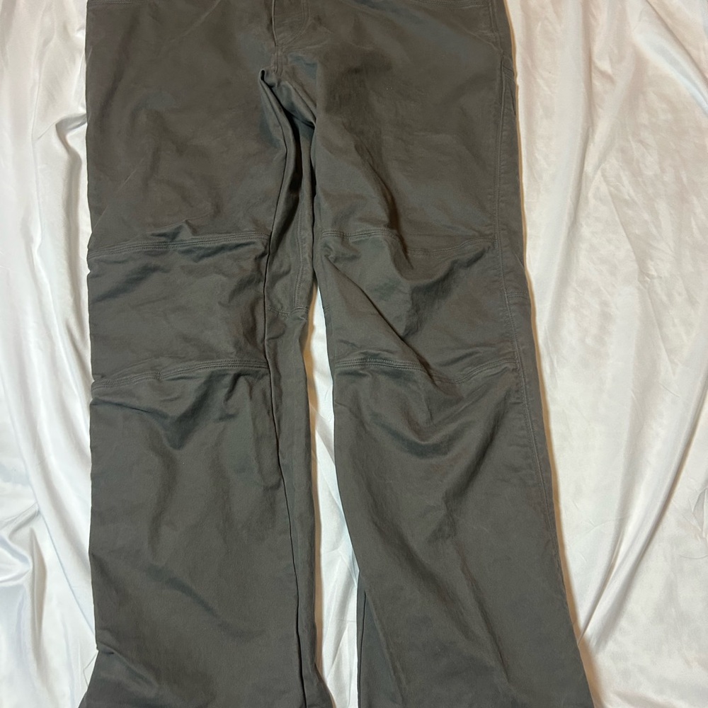 Kuhl  Born in the Mountains  RN# 108845 Gray Canvas Pants Sz 40 X 30 Patina Dye